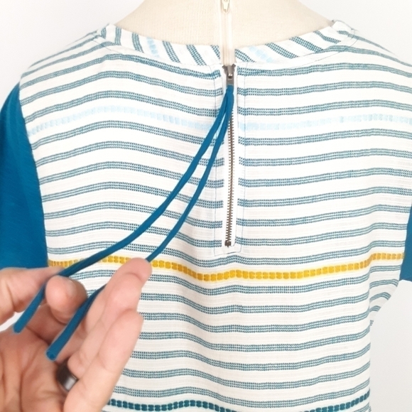 Soft Surroundings | Tunic Top in Stripe High Low - Picture 7 of 11